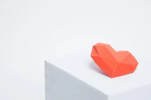 Cuore #1 Muted Red - immagine 2